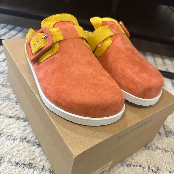 Charlotte Stone Shoes - Charlotte Stone Size 8 Orange Porter